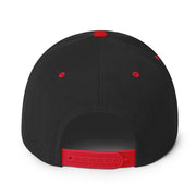 AMHS 'VNTG ATHL' blk/red snapback hat
