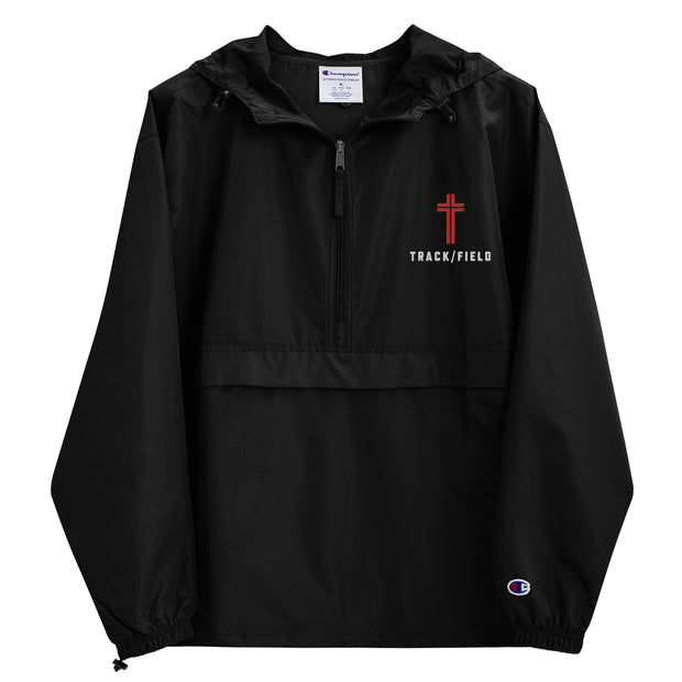 AMHS 'Icon' Track x Field Champion® embroidered packable jacket (b)