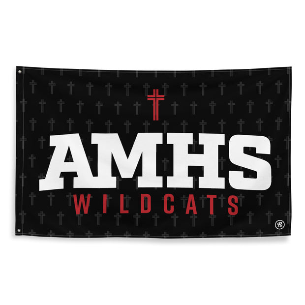 AMHS Wildcats flag (b)