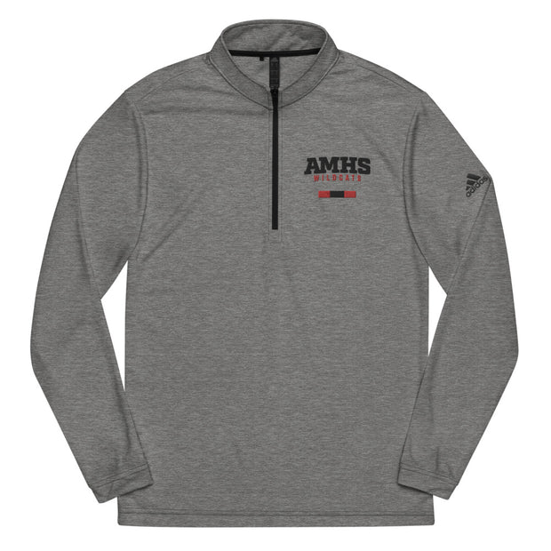 AMHS Wildcats adidas® 1/4-zip pullover (g)