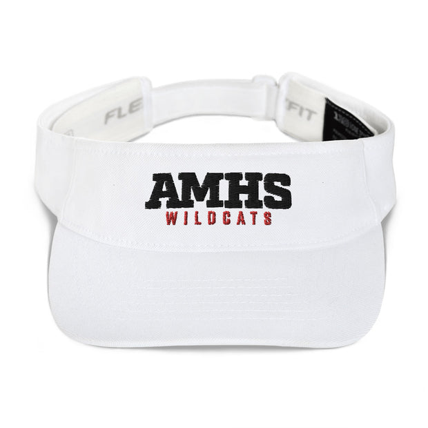 AMHS Wildcats FlexFit® embroidered visor (w)