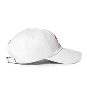 AMHS unstructured dad hat<br>with red Cross logo