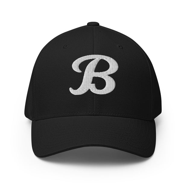 Bothell HS 'B logo' FlexFit® structured twill cap - No. 1