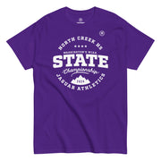 North Creek HS 'JAGS TO STATE'<br>2024 t-shirt (purple)