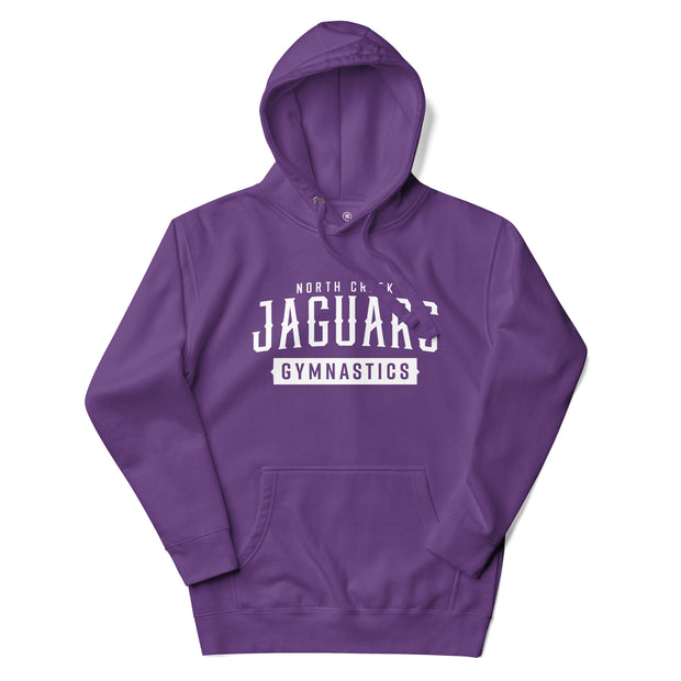 NCHS Gymnastics<br>'Premier' hoodie (purple)