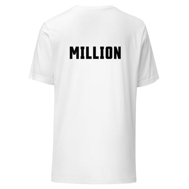 AMHS 'Couch Crew'<br>Million t-shirt - white