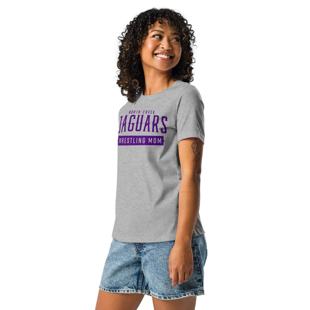 North Creek HS Wrestling Mom<br>'Premier' women's relaxed t-shirt