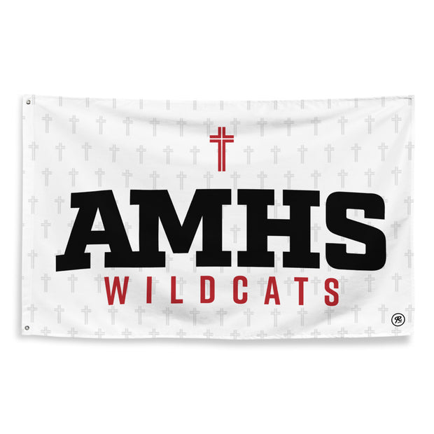 AMHS Wildcats flag (w)