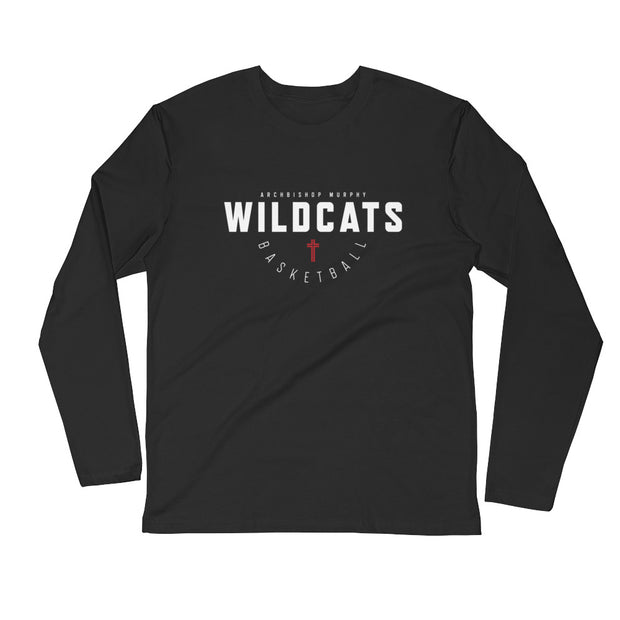 AMHS 'Hoops Classic' l/s fitted crew
