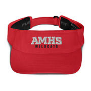 AMHS Wildcats FlexFit® embroidered visor (r)